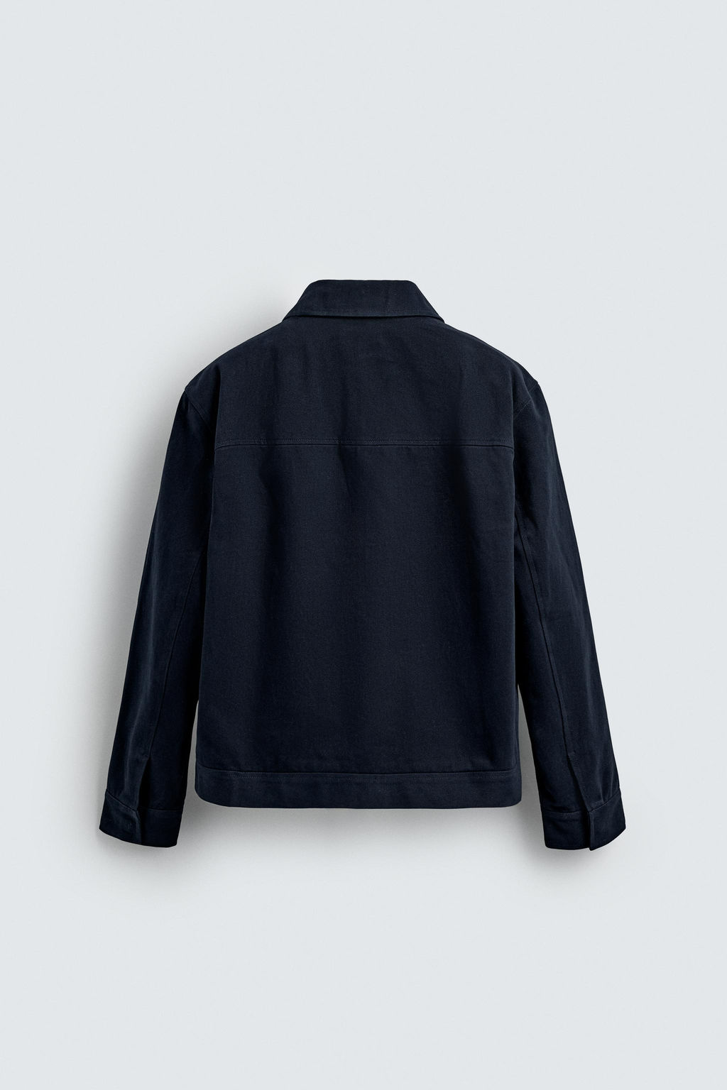 TEXTURED ZIP-UP OVERSHIRT - Zara фото 9