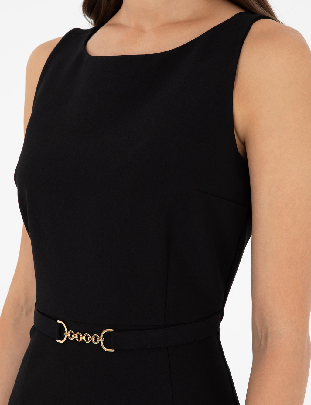 Siyah Slim Fit Dokuma Elbise - Pierre cardin фото 7