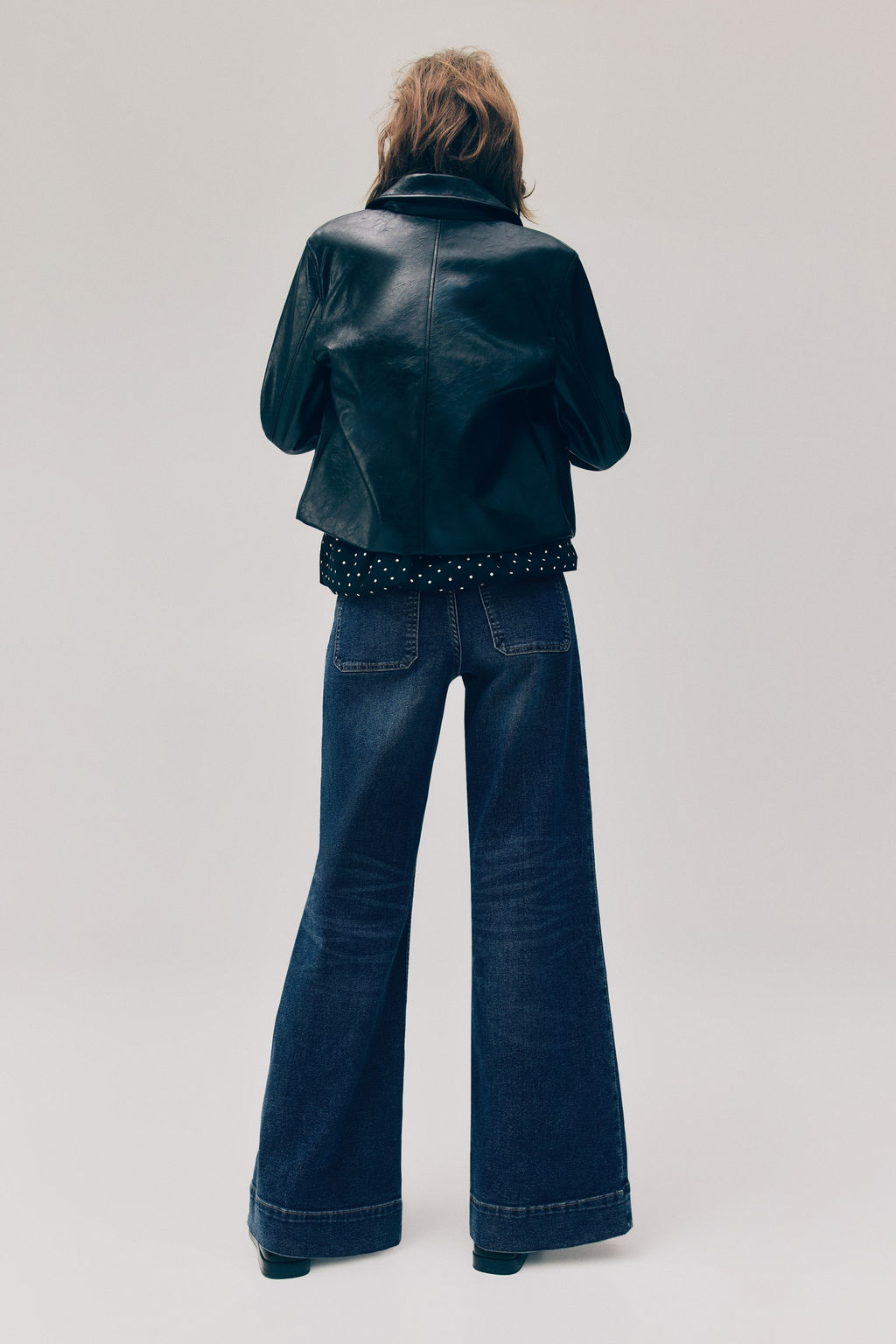 Wide High Waist Jeans - H&m фото 11