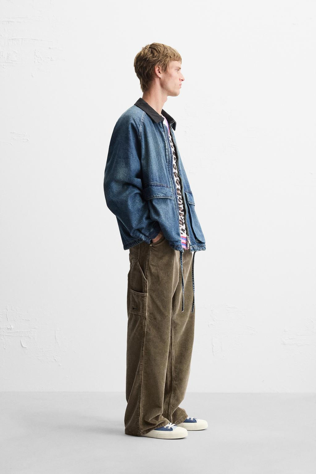 CARPENTER CORDUROY TROUSERS - Zara фото 4