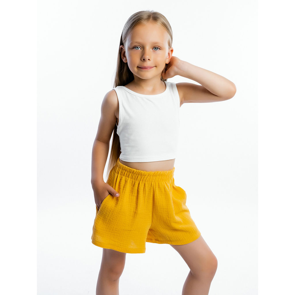 Комплект топ кулирка, шорты муслин 7015900102 - Youlala фото 3