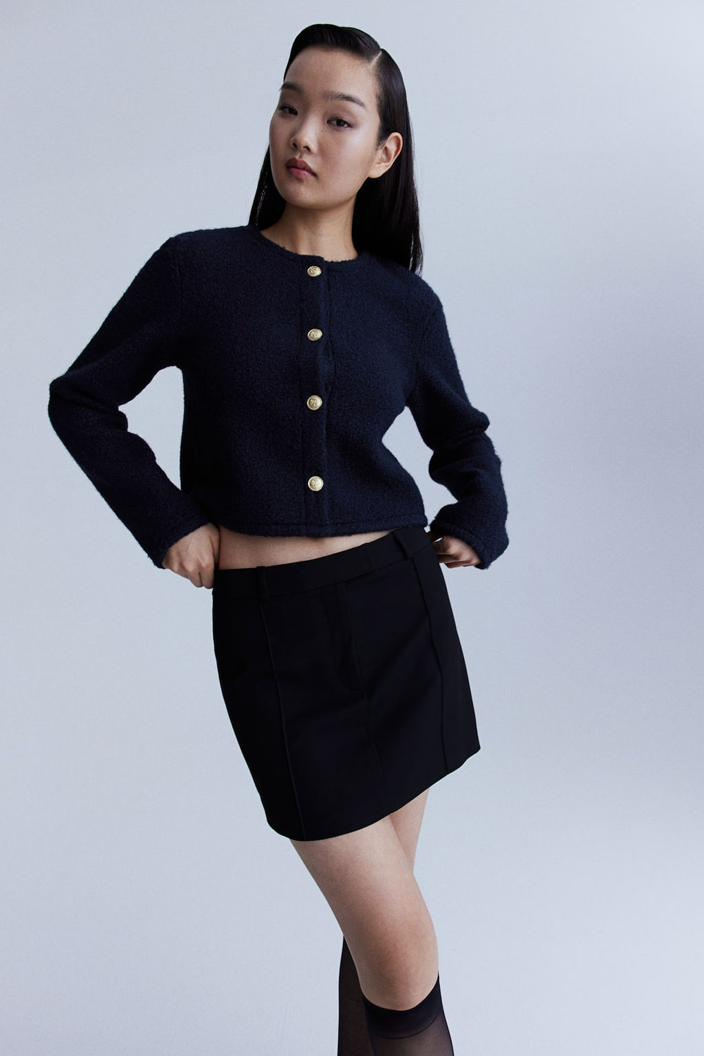 Cardigan en tejido boucle - H&m фото 3