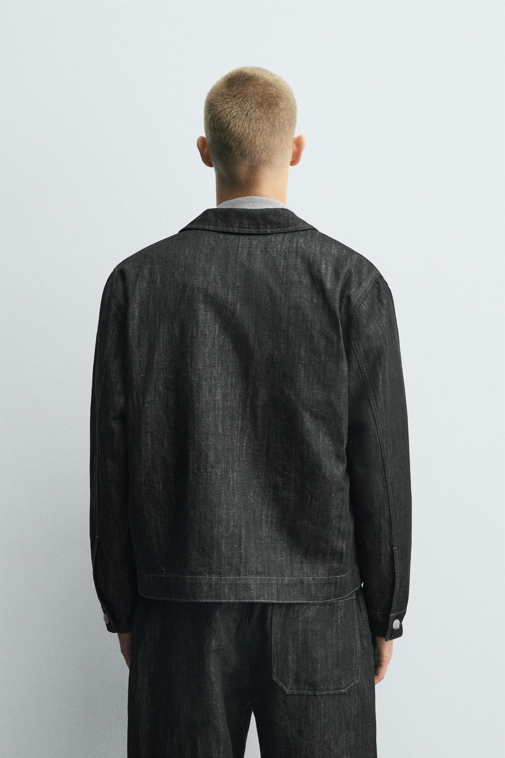 RELAXED FIT DENIM JACKET - Zara фото 3