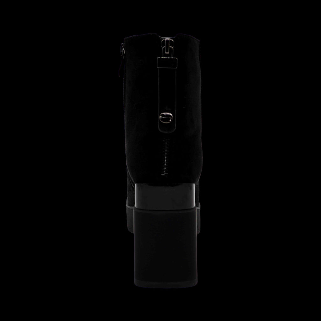 Ботинки на меху S83-3 черные