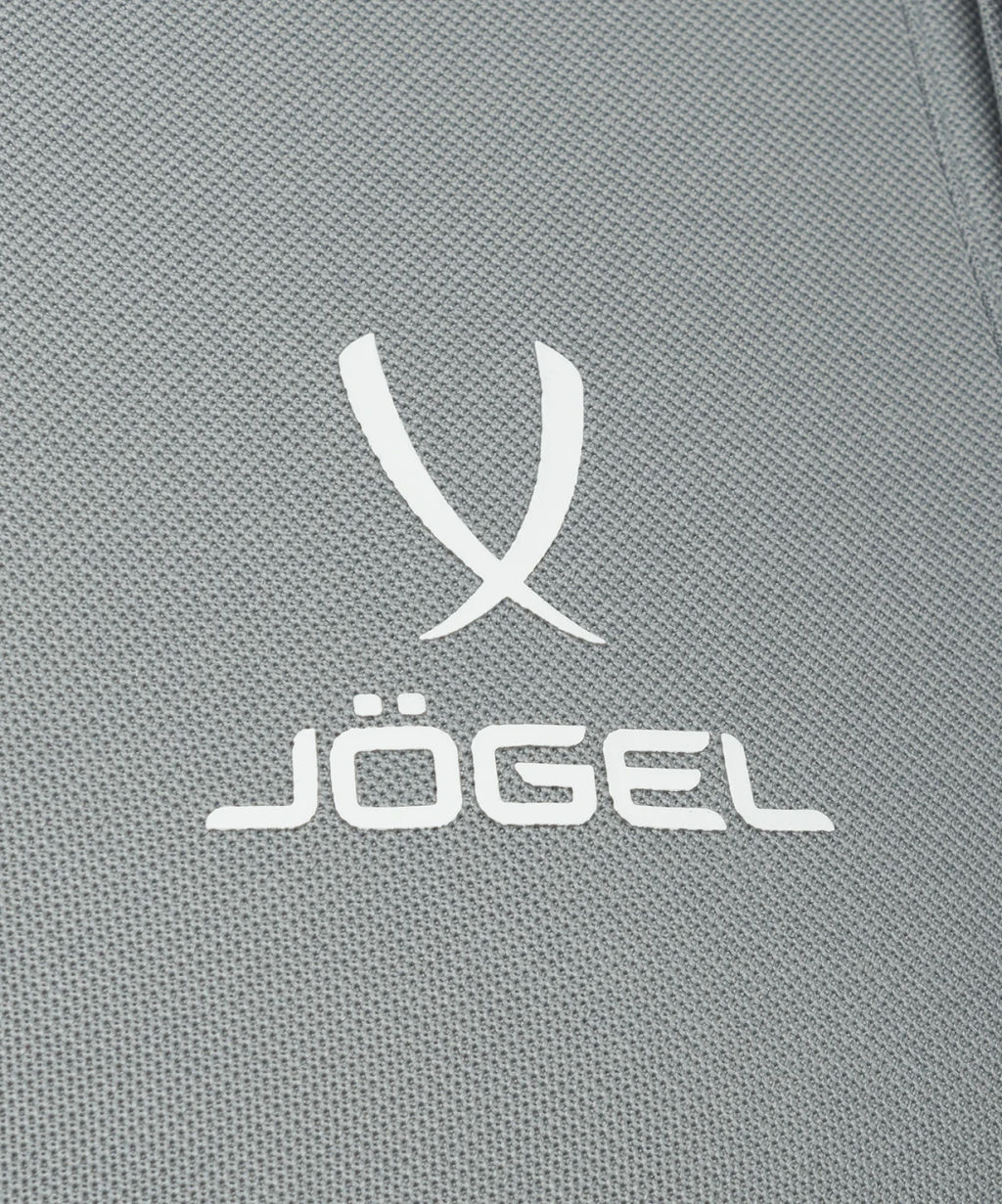 Поло JOGEL CAMP 2 Poly Polo, серый  фото 6