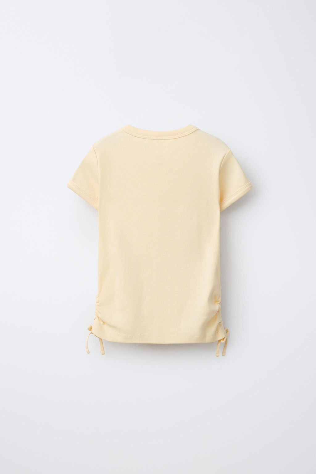 CAMISETA CON MODAL CUT OUT LAZOS / Amarillo - Zara фото 2