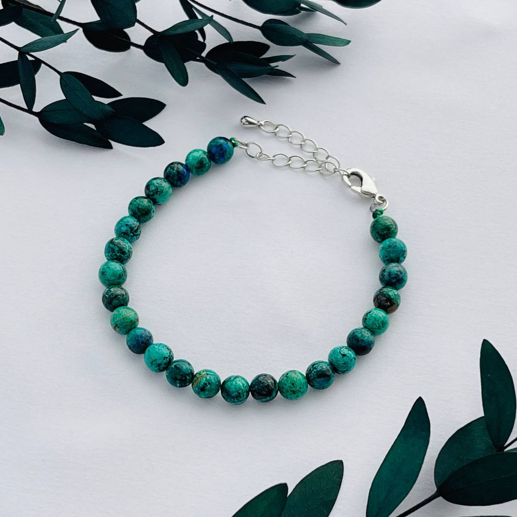 Браслет из Азурита 17 см +