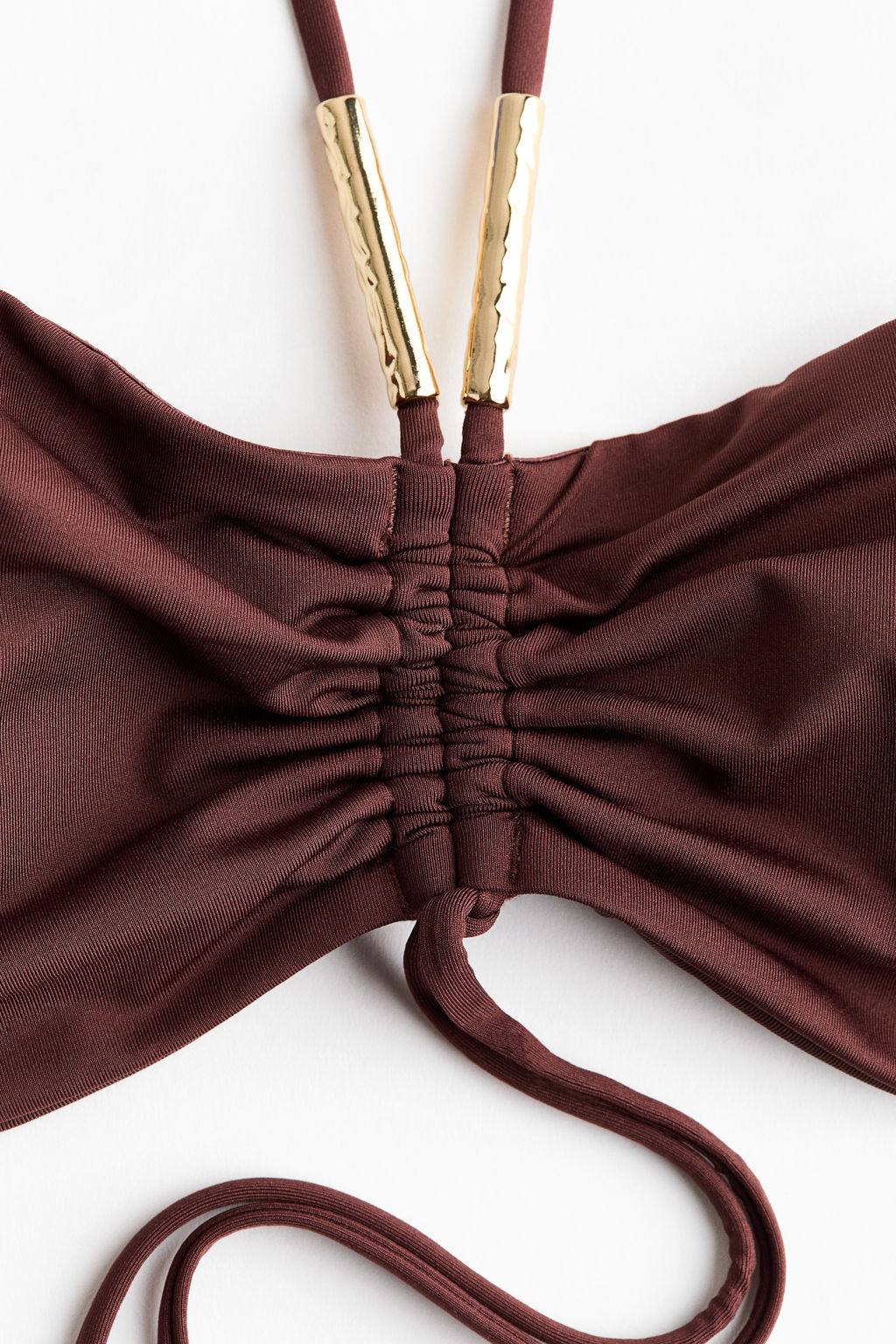 Top de bikini bandeau con relleno - H&m фото 6