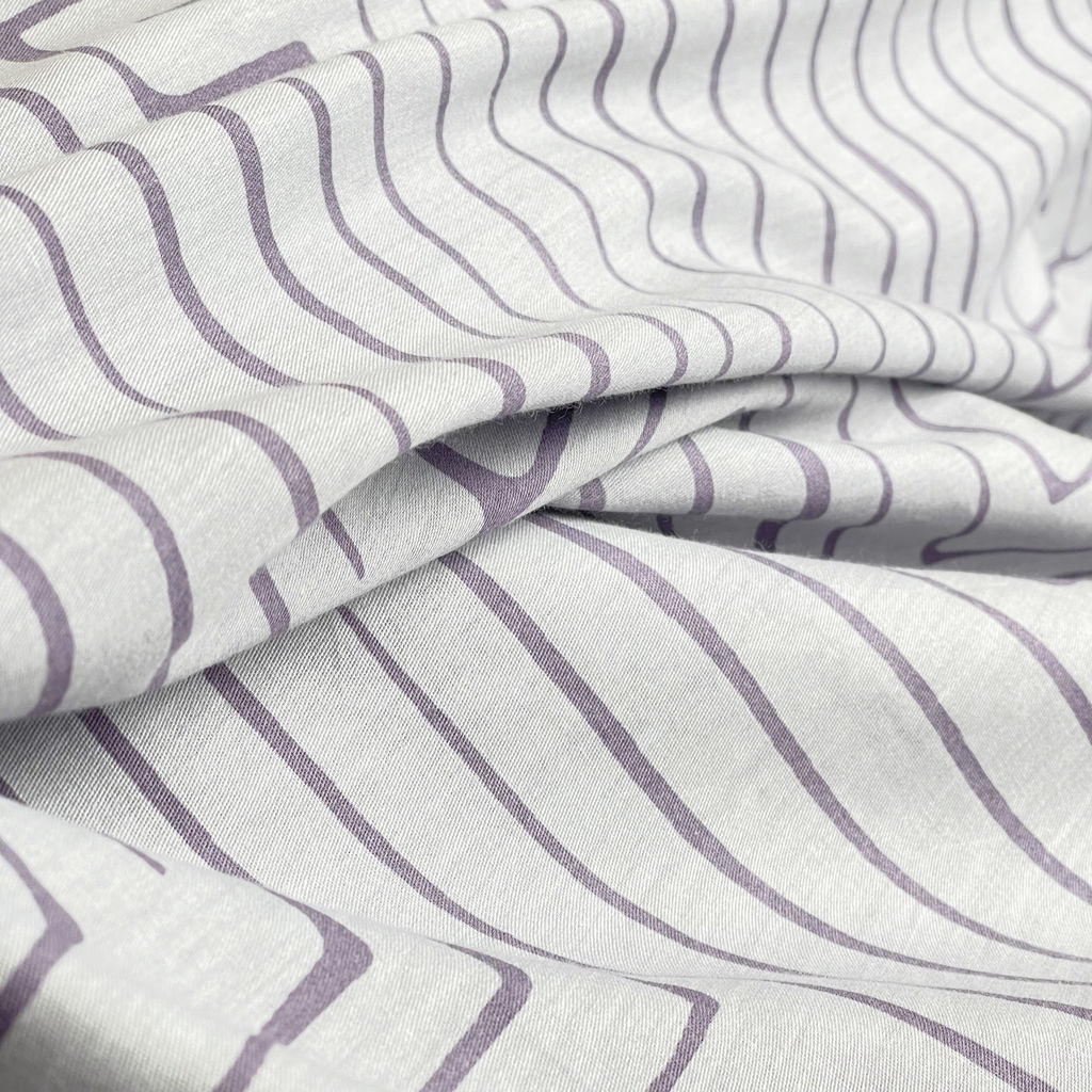 Комплект постельного белья Люкс Сатин 100% хлопок на резинке AR375 140*200*25 Евро 4 Наволочки