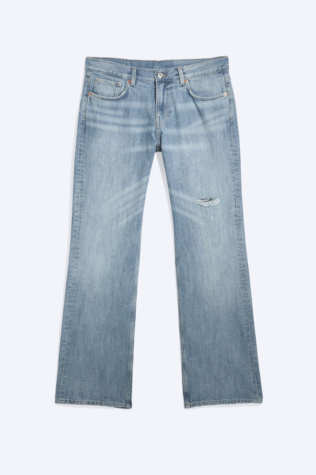 Vaqueros bootcut de tiro bajo Sky - H&m фото 2