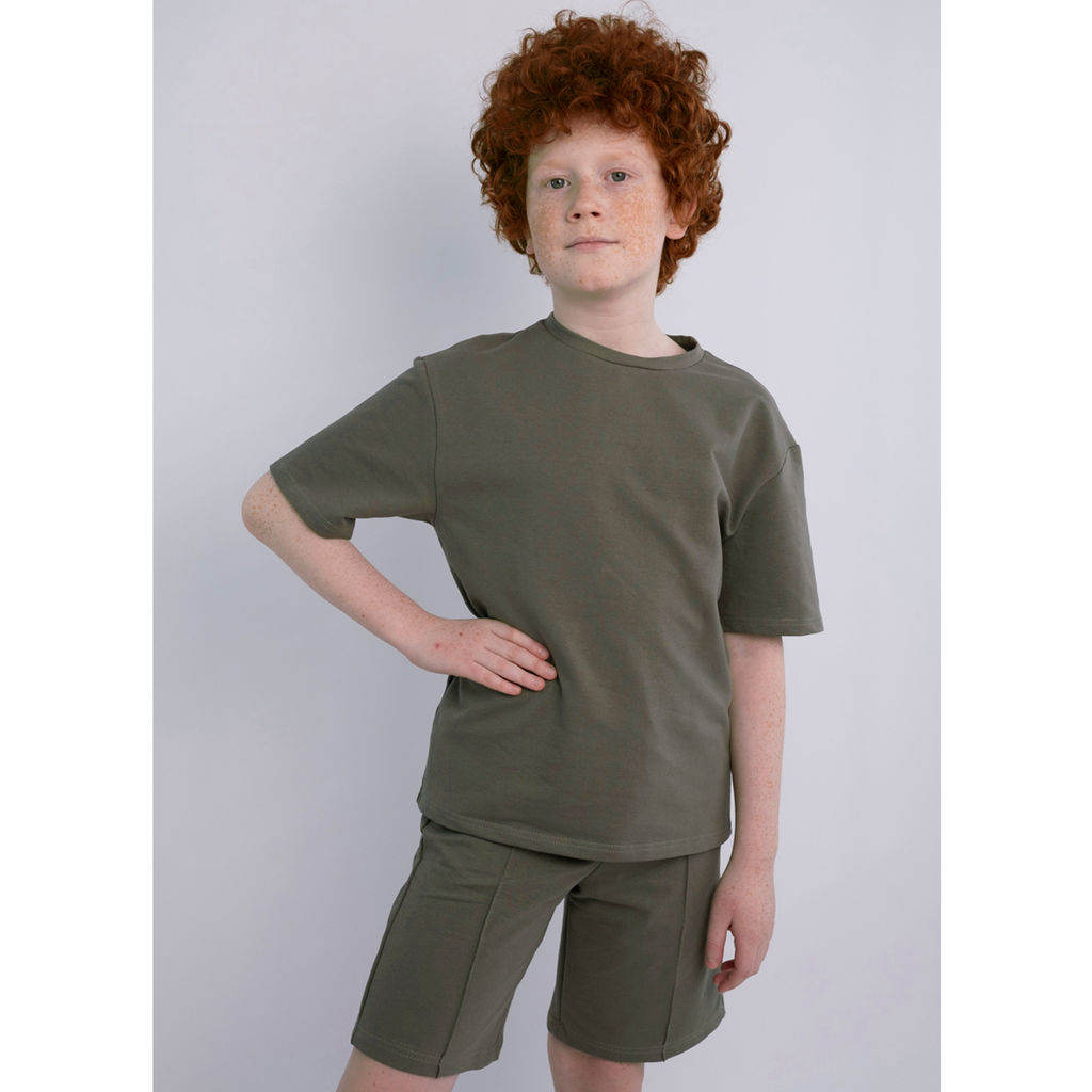 Комплект шорты и футболка футер 2х нитка петля 7424320102 - Youlala фото 4