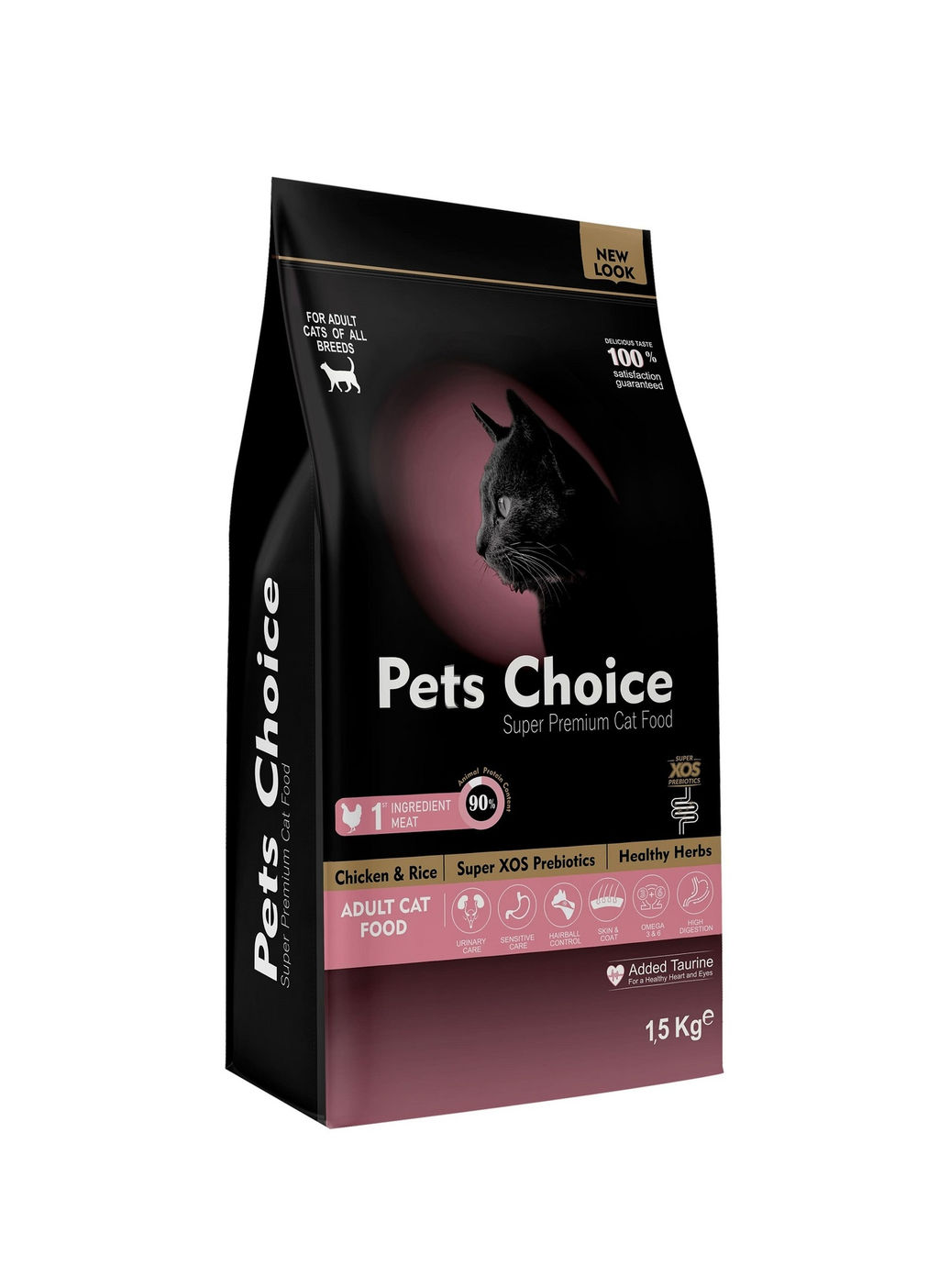 Для взрослых кошек с курицей (Pets Choice Adult Cat - Chicken 1,5 kg) 64273
