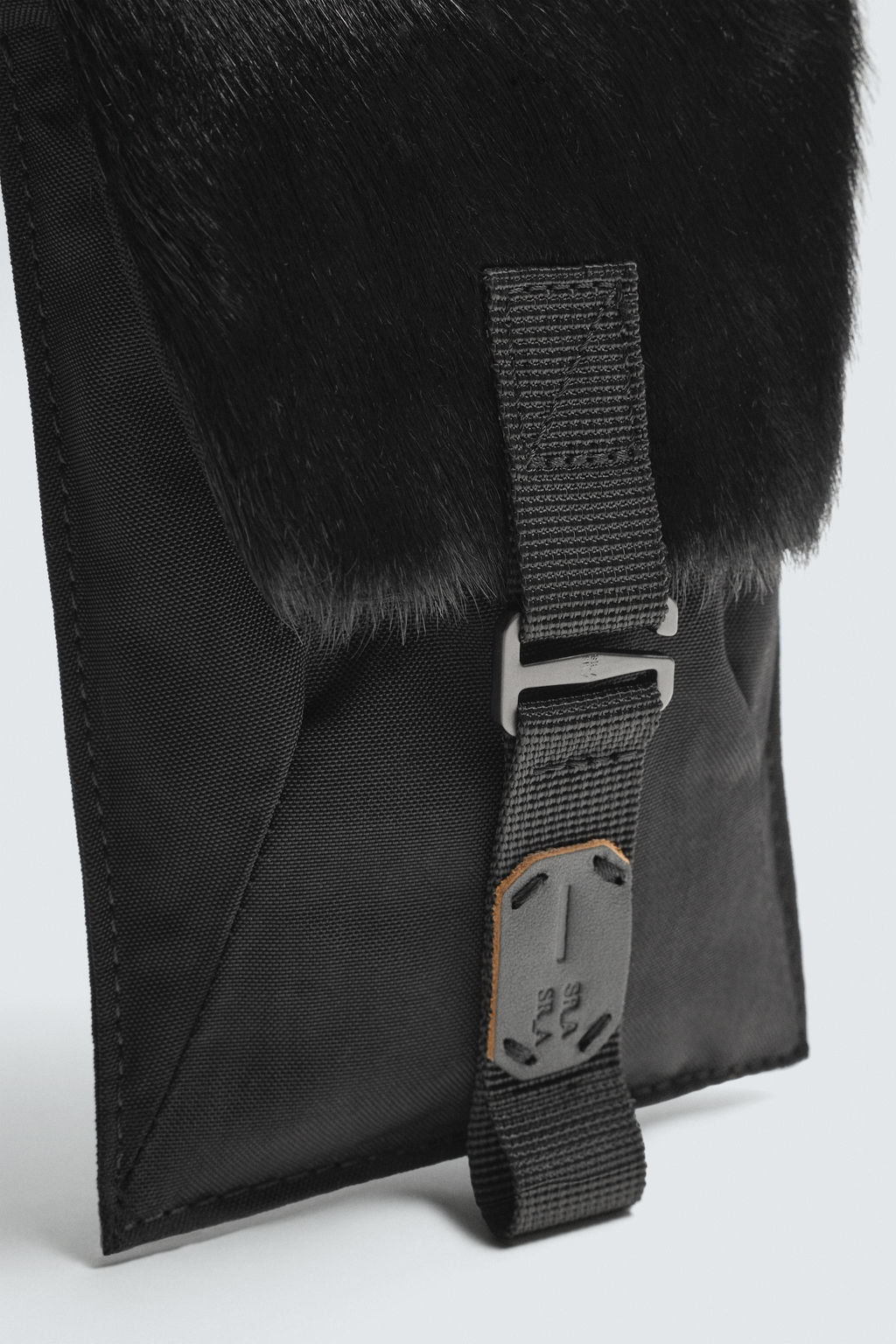 CROSSBODY BAG WITH SHEEPSKIN DETAIL X SR_A - Zara фото 7