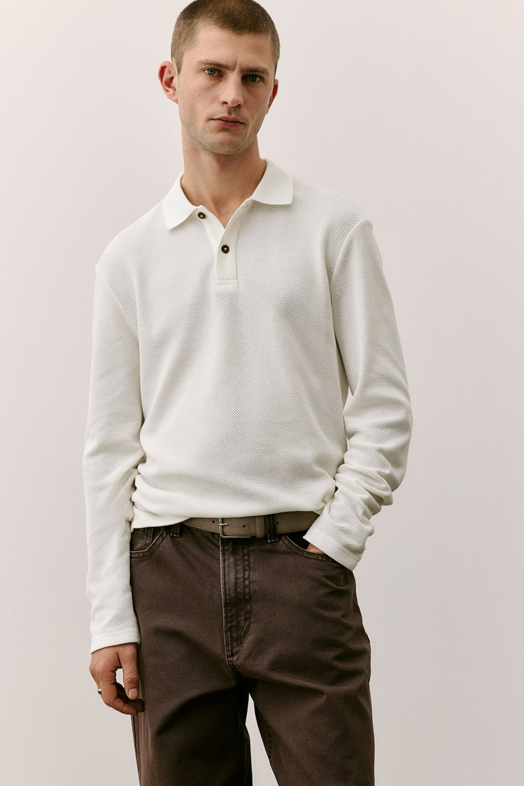 Polo de pique Regular Fit - H&m фото 2
