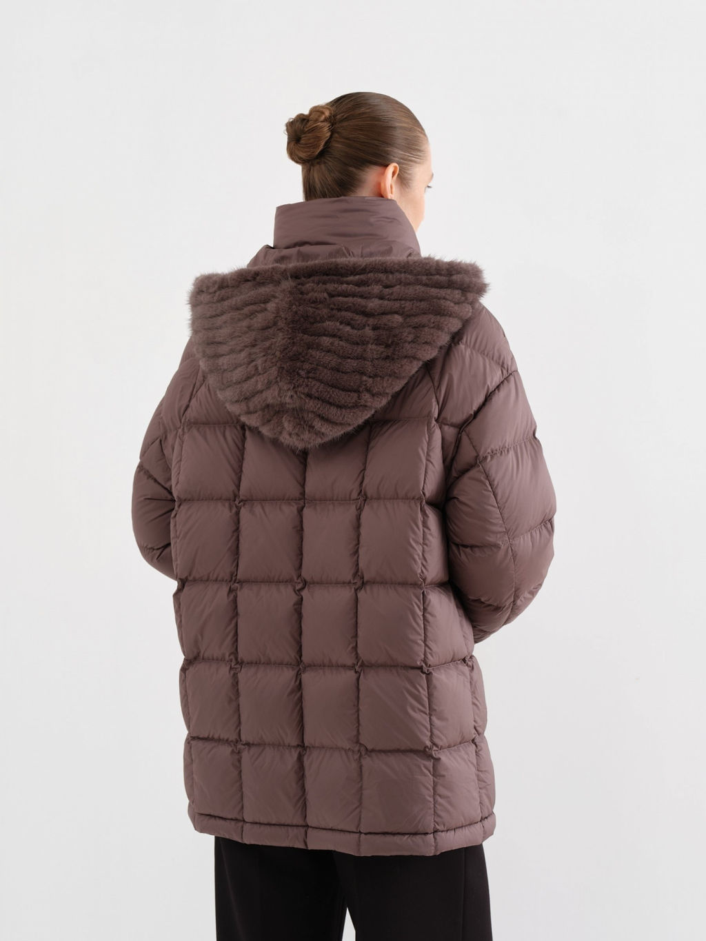 Conso/WDMF 230520 - cappuccino Пуховая куртка фото 8