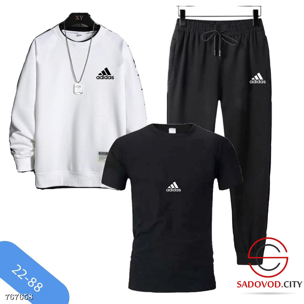 Мужской спортивный костюм тройка - Bruno фото 2