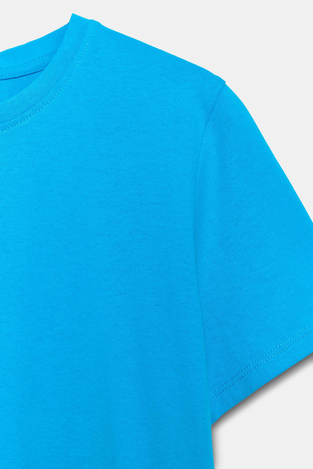 CAMISETA R?STICA ALGOD?N / Azul - Zara фото 12