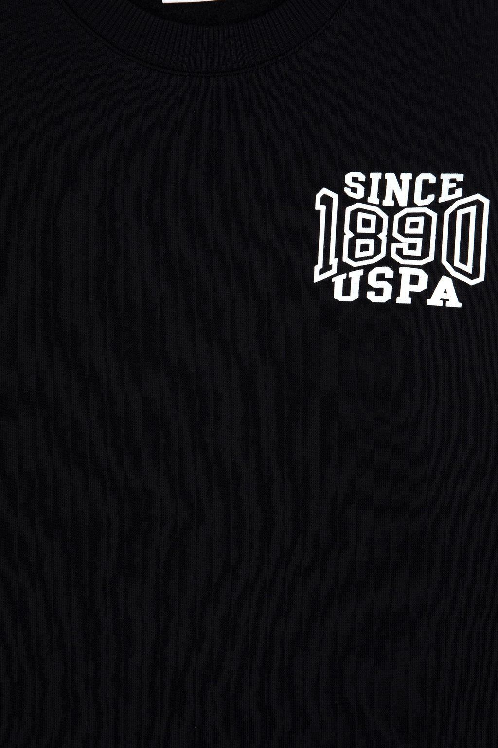 Erkek _ocuk Siyah Bisiklet Yaka Sweatshirt - U.s. polo assn фото 3