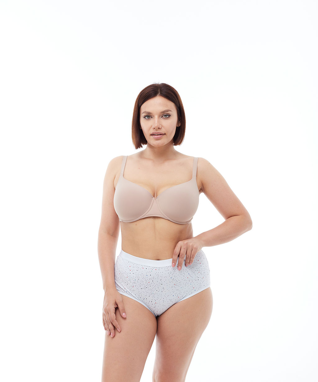 Трусы женские слипы Vanessa for me 6803-71 хлопок, эластан размеры L, XL, 2XL, 3XL  фото 25