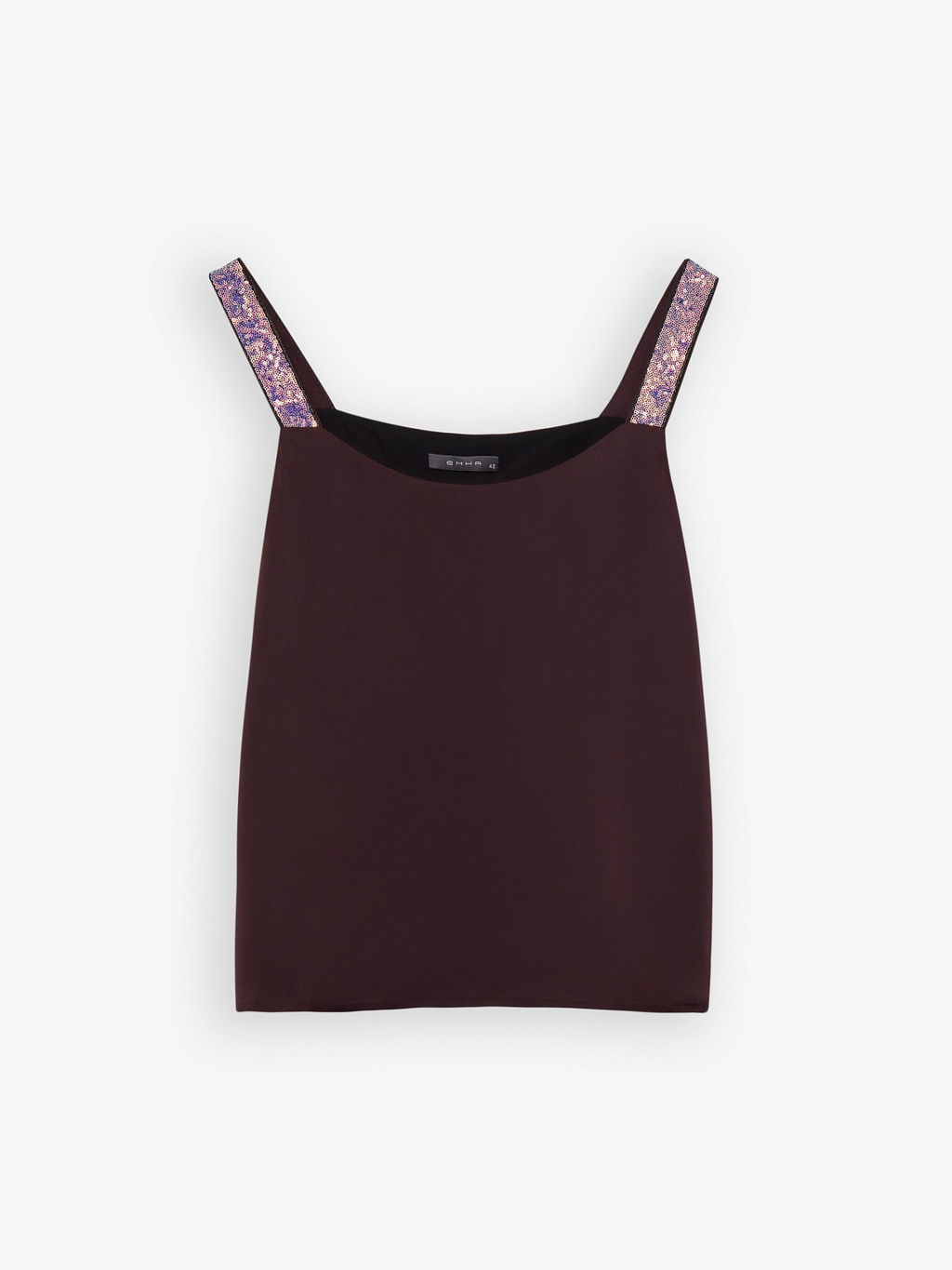 Однотонный топ B2994/patel - Emka фото 7