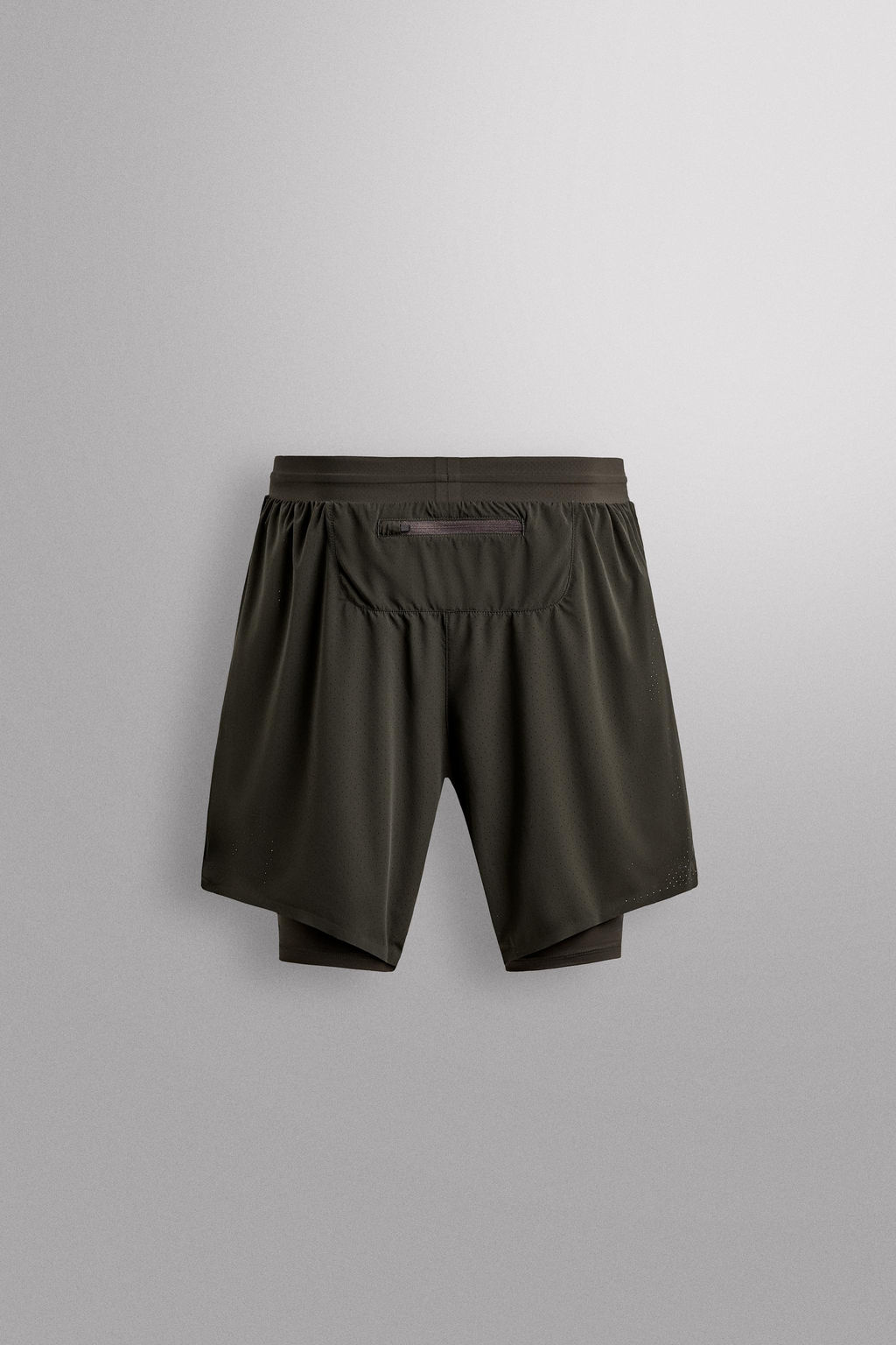 2-IN-1 PERFORATED SHORTS
