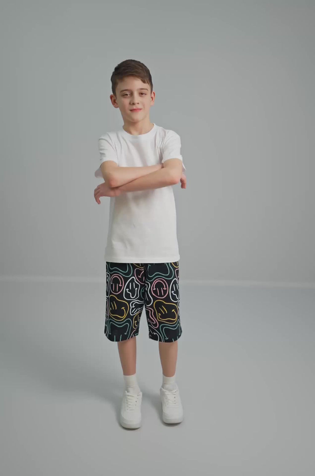 Хлопковые шорты для мальчика Happyfox