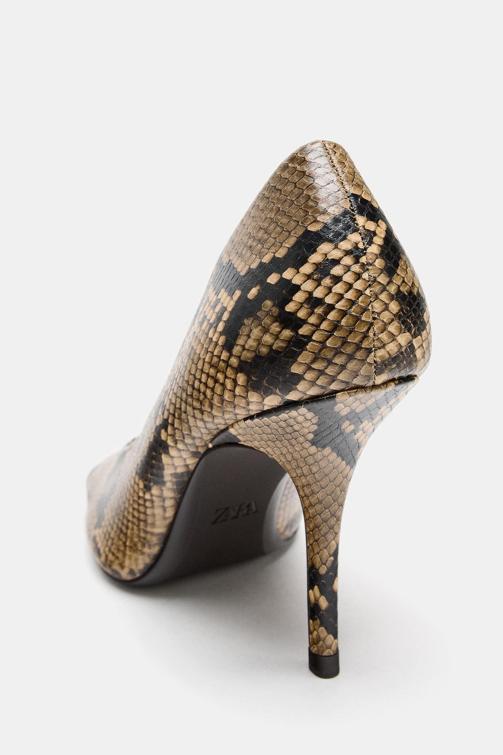 ANIMAL PRINT OPEN TOE SHOES - Zara фото 5