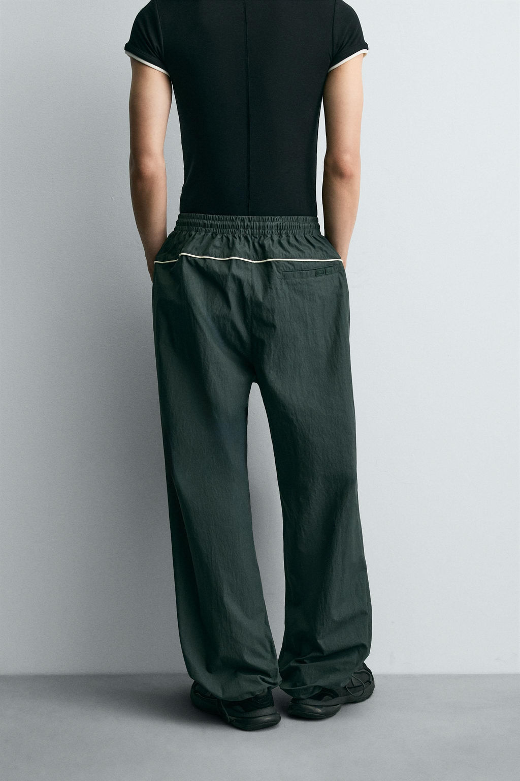 CONTRAST TECHNICAL JOGGER TROUSERS - Zara фото 3