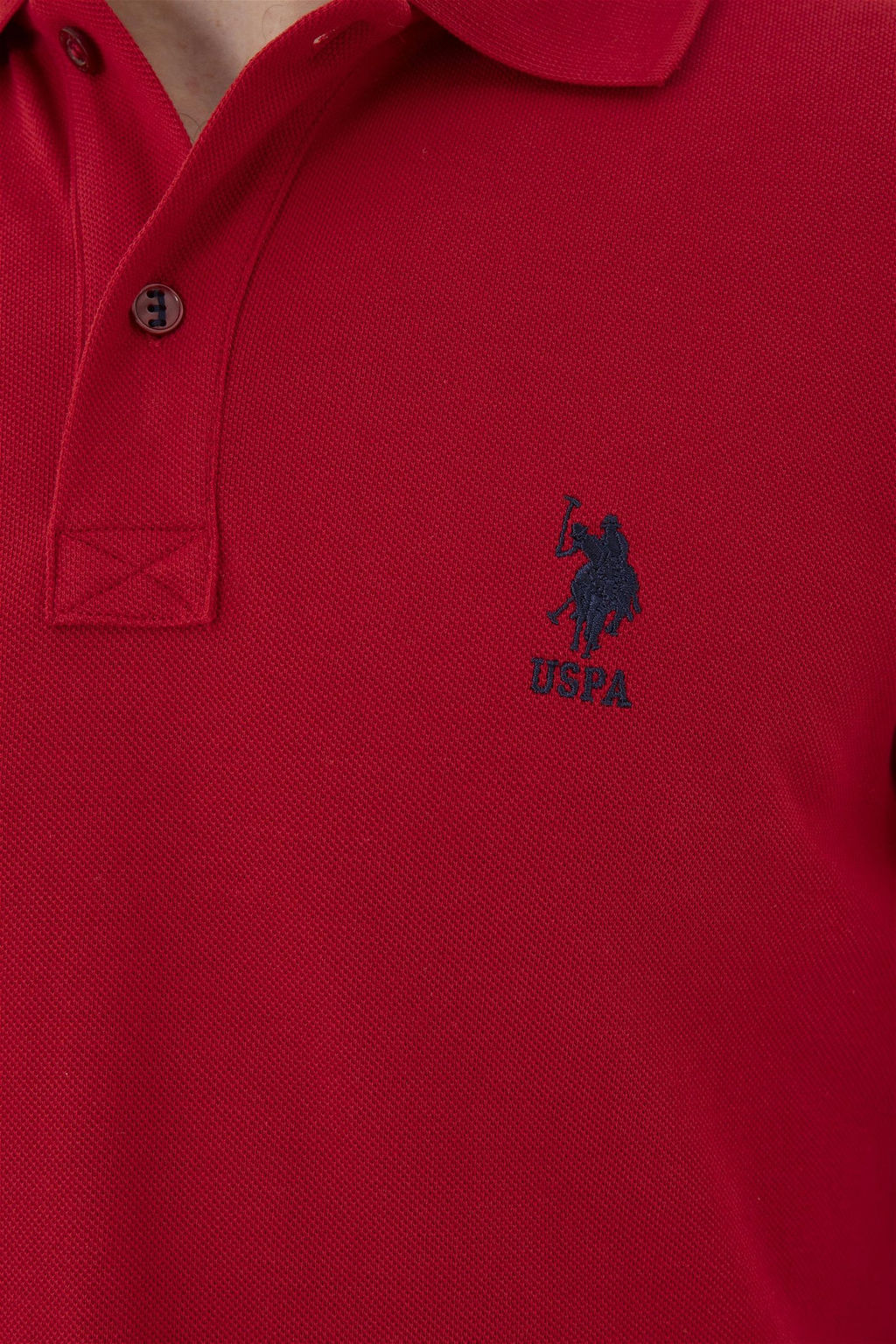 U. S. Polo Assn / Мужская красная базовая футболка - U.s. polo assn фото 7