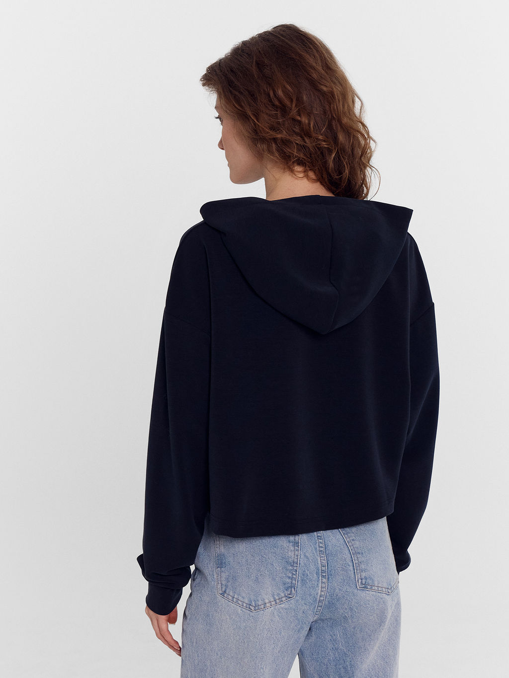 Худи женское черное черный 122965 - Mark formelle фото 4