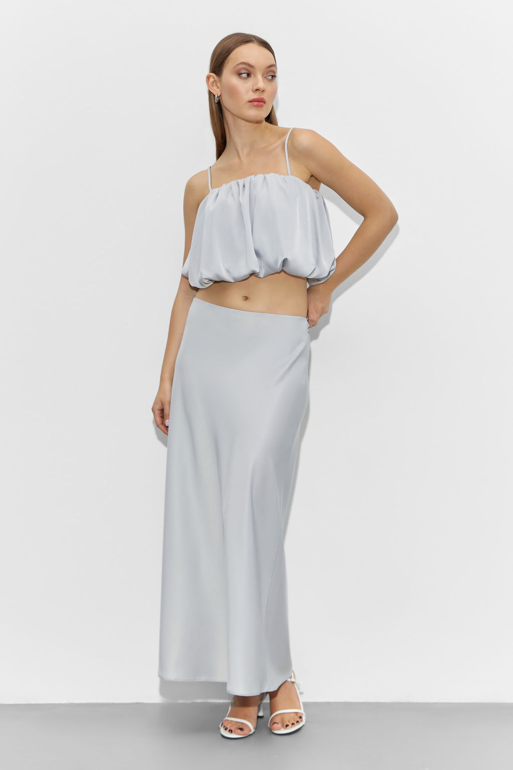 Топ-баллон из сатина - Mollis фото 2