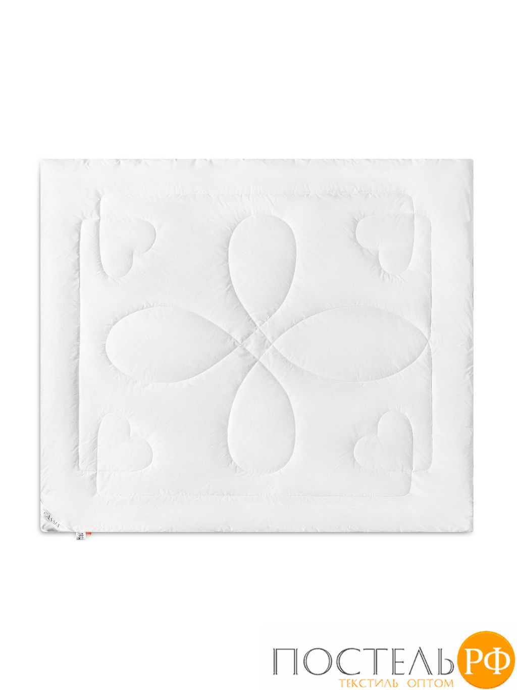 CASSIA Одеяло КЛАУД СОФТ 200х220, 1пр., хл./микровол.Лебяжий пух  фото 2