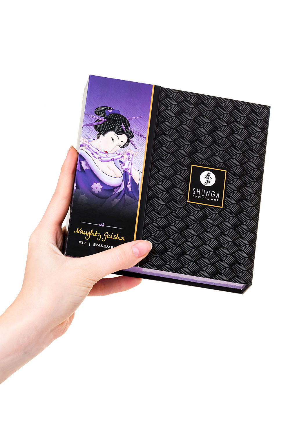 Набор Shunga Шаловливая Гейша (Naughty Geisha), 4 средства + вибропуля