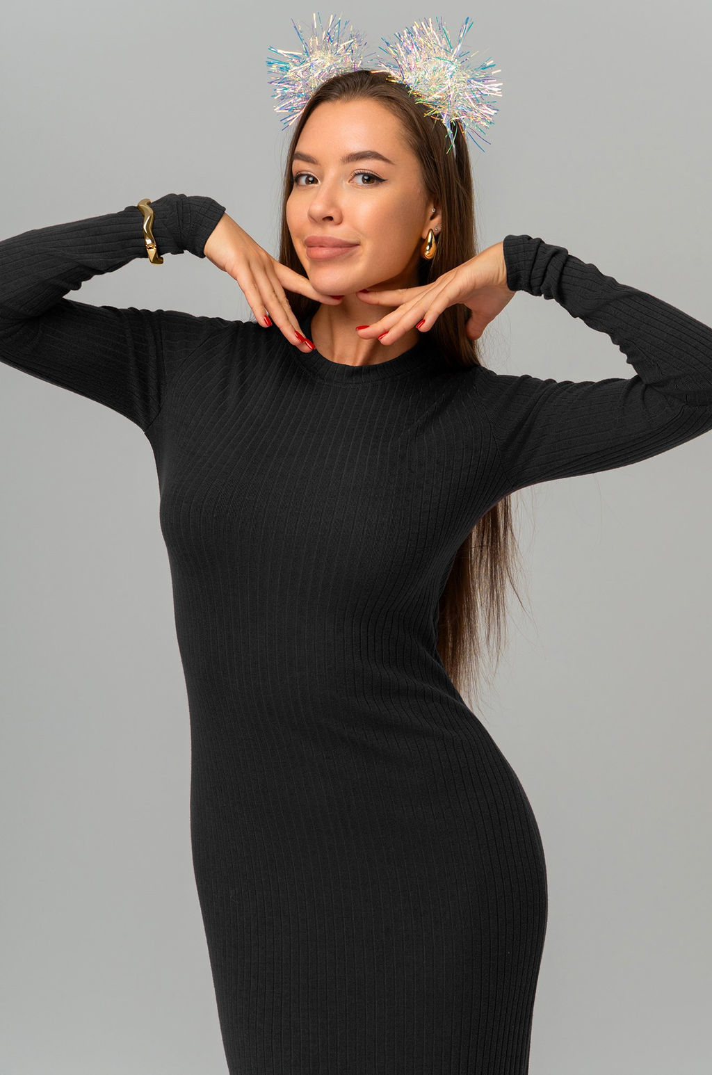 Женское облегающее платье миди Happyfox - Happy fox фото 9