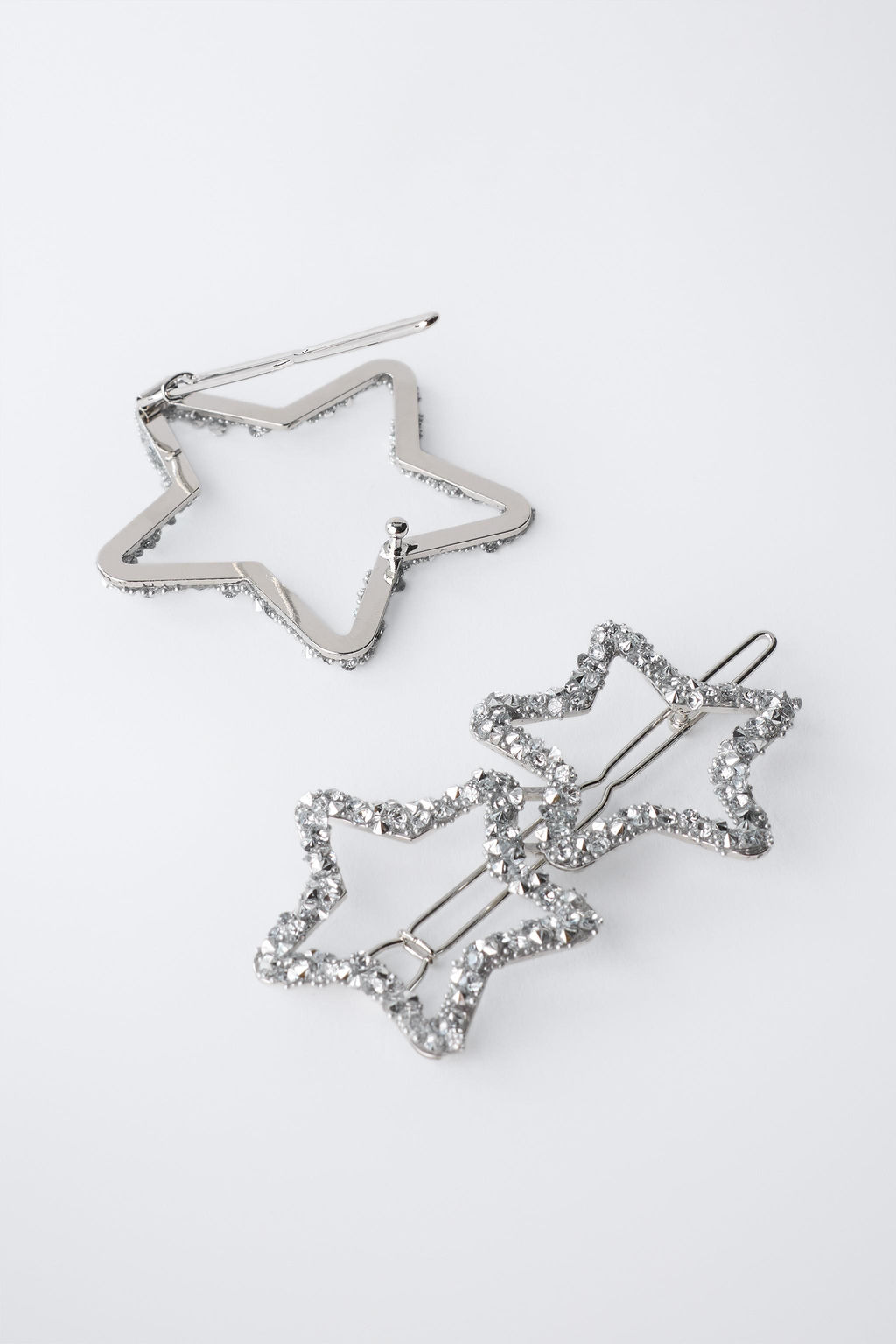 3-PACK OF GLITTER STAR HAIR CLIPS - Zara фото 3