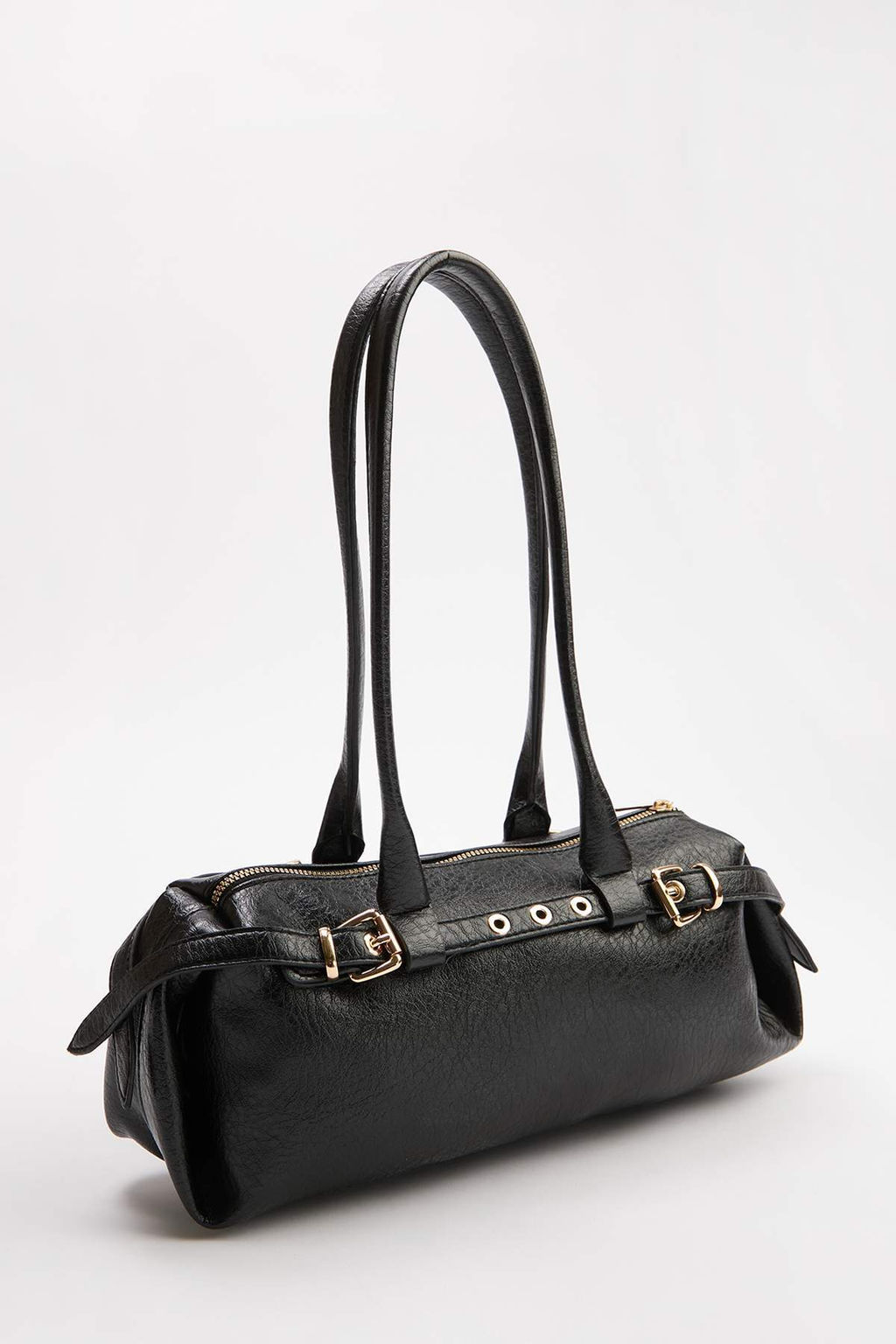 Siyah Kad?n Kemer Detayl? Mini Canta TAKSS26OC00075