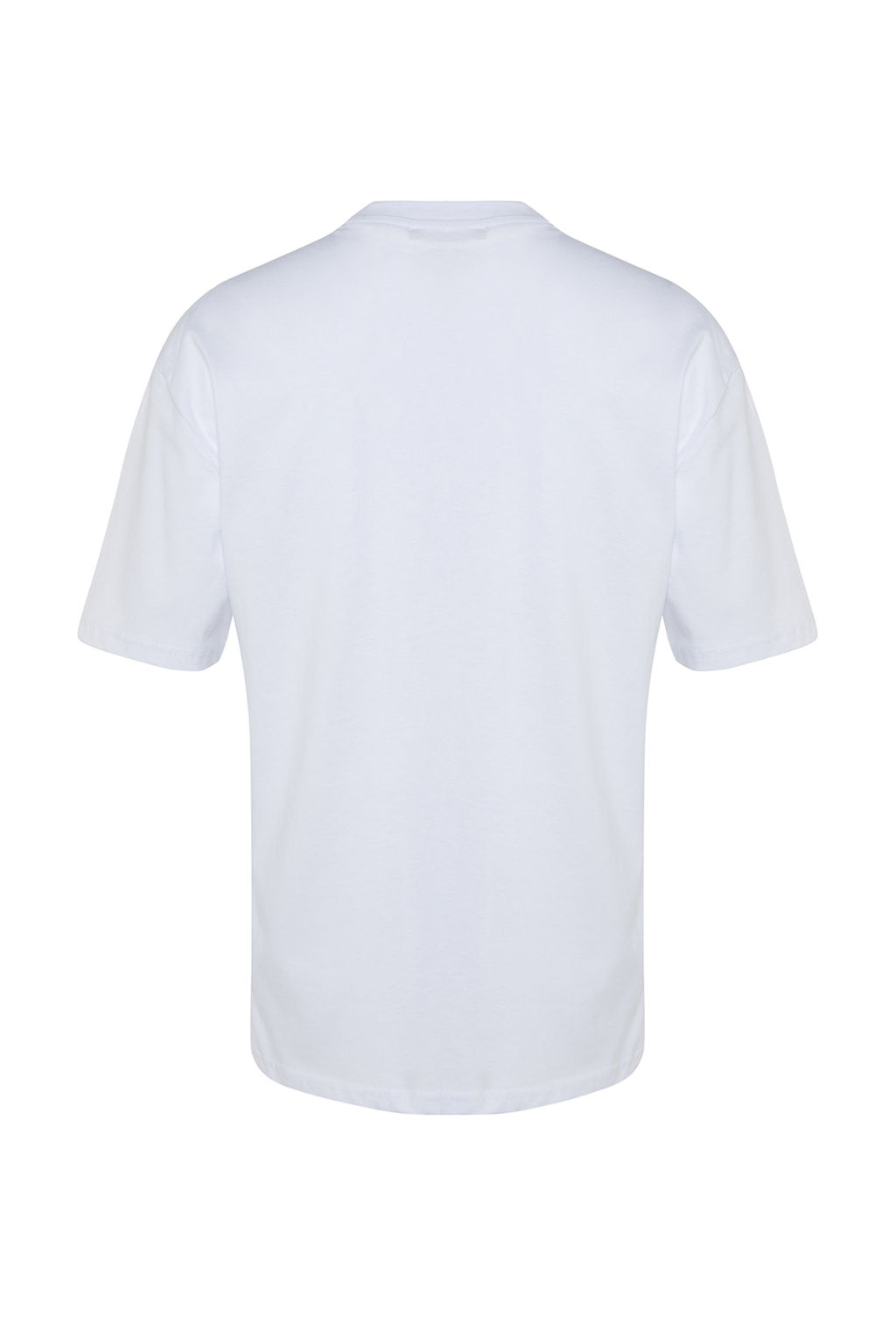 TRENDYOL MAN Beyaz Oversize/Genis Kesim K?sa Kol Manzara Bask?l? T-Shirt TMNSS23TS00242 - Trendyolmilla фото 8