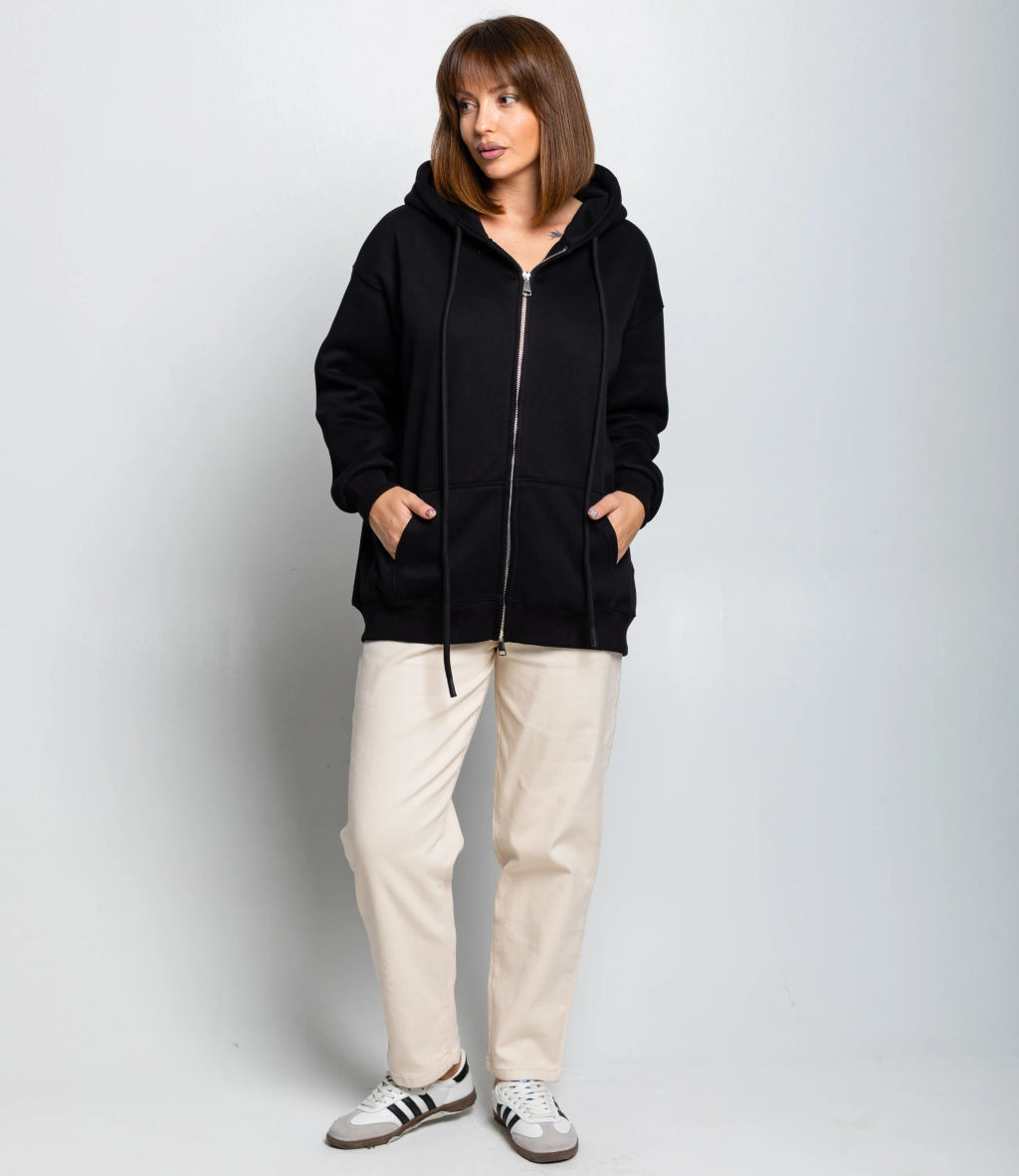 Толстовка #КТ8813 (9), чёрный