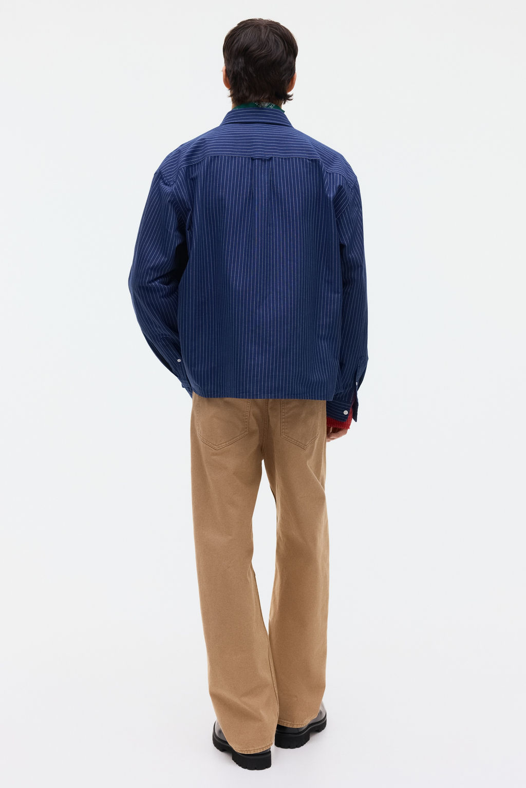 Camisa Oxford Loose Fit - H&m фото 5