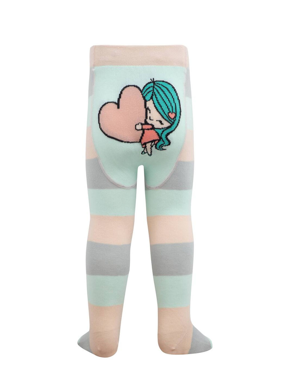 Колготки дет. TIP-TOP 4С-01СП, р.80-86 (24) - 581 бледно-бирюзовый - Conte elegant фото 2