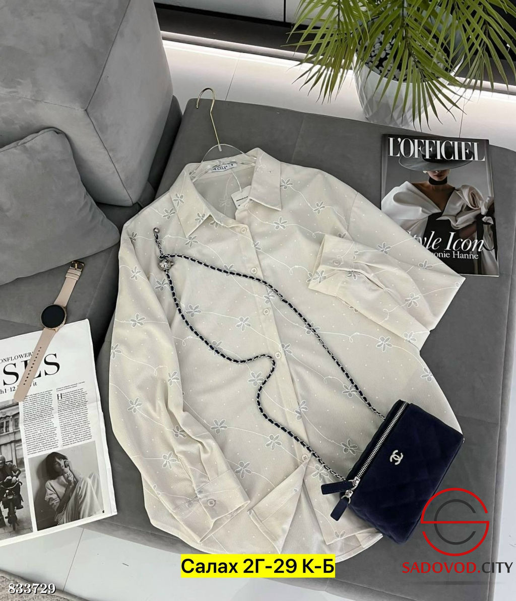 Рубашка женская с рисунком