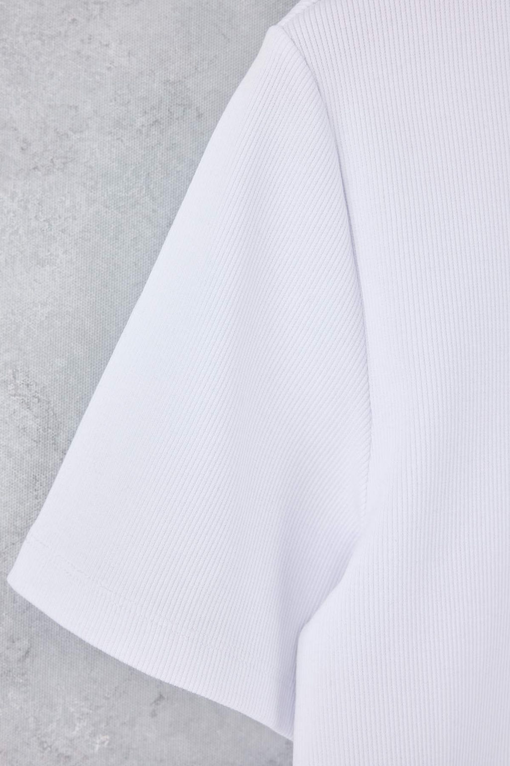 Siyah Regular/Normal Kesim Dokulu Kaskorse Basic T-Shirt TMNSS26TS00002 - Trendyolmilla фото 5