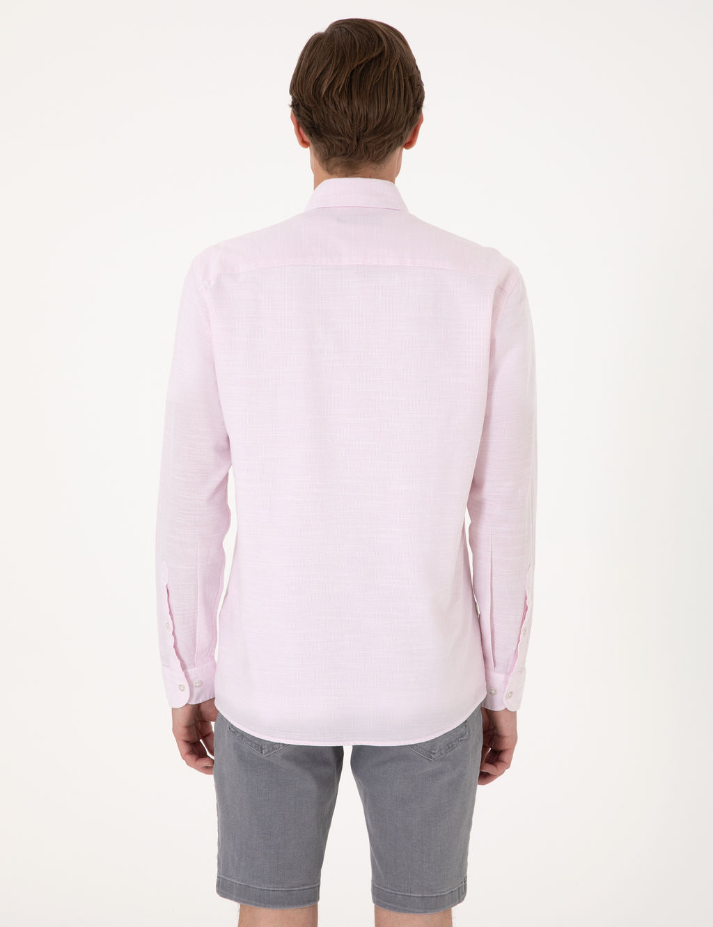 Nar _i_e_i Slim Fit Uzun Kollu G_mlek