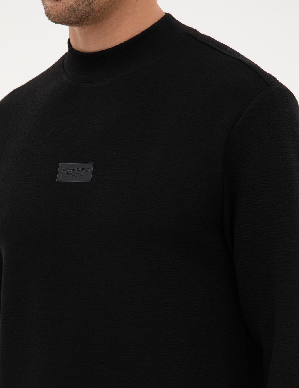 Siyah Regular Fit Sweatshirt - Pierre cardin фото 7