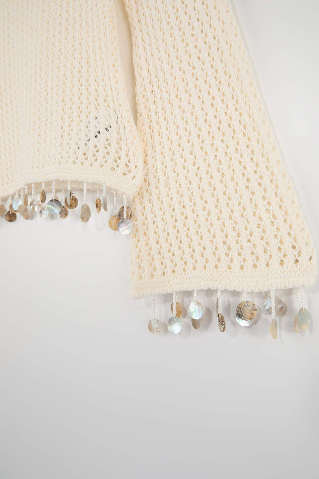 Tas Etek Ucu Tas Detayl? Kay?k Yaka Triko Kazak TWOSS26KZ00002 - Trendyolmilla фото 2