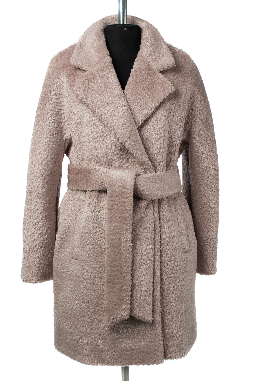 02-3069 Пальто женское утепленное (пояс) - El podio фото 7