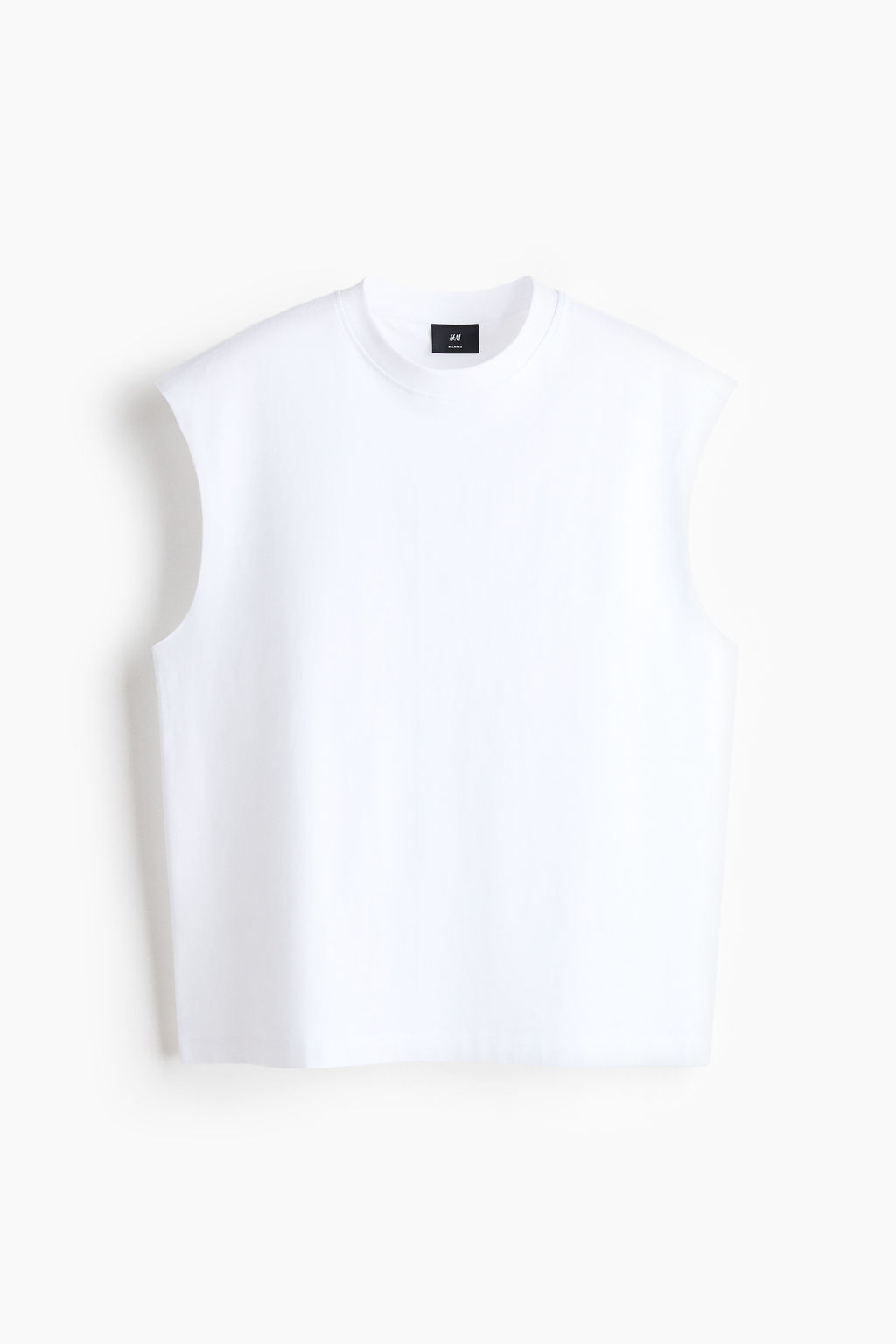 Camiseta sin mangas en algod?n Relaxed Fit - H&m фото 4