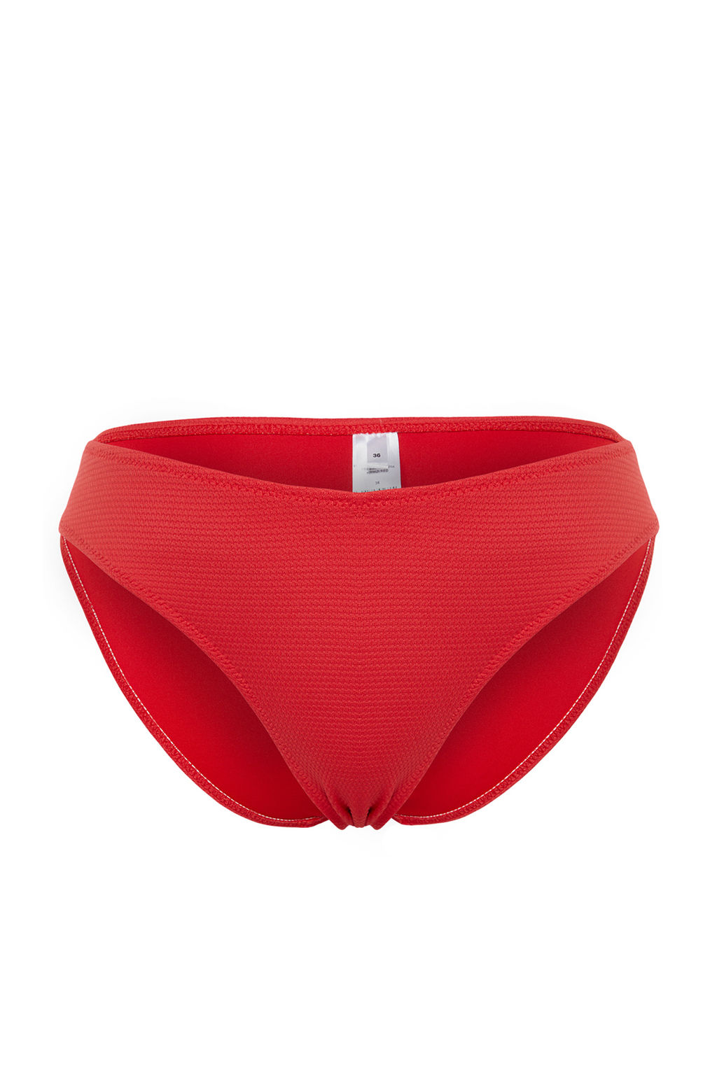 K?rm?z? Dokulu Regular Bikini Alt? TBESS24BA00094