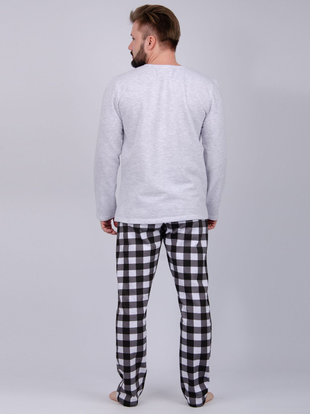 Пижама Карты 2, футер начёс - Малина фото 6