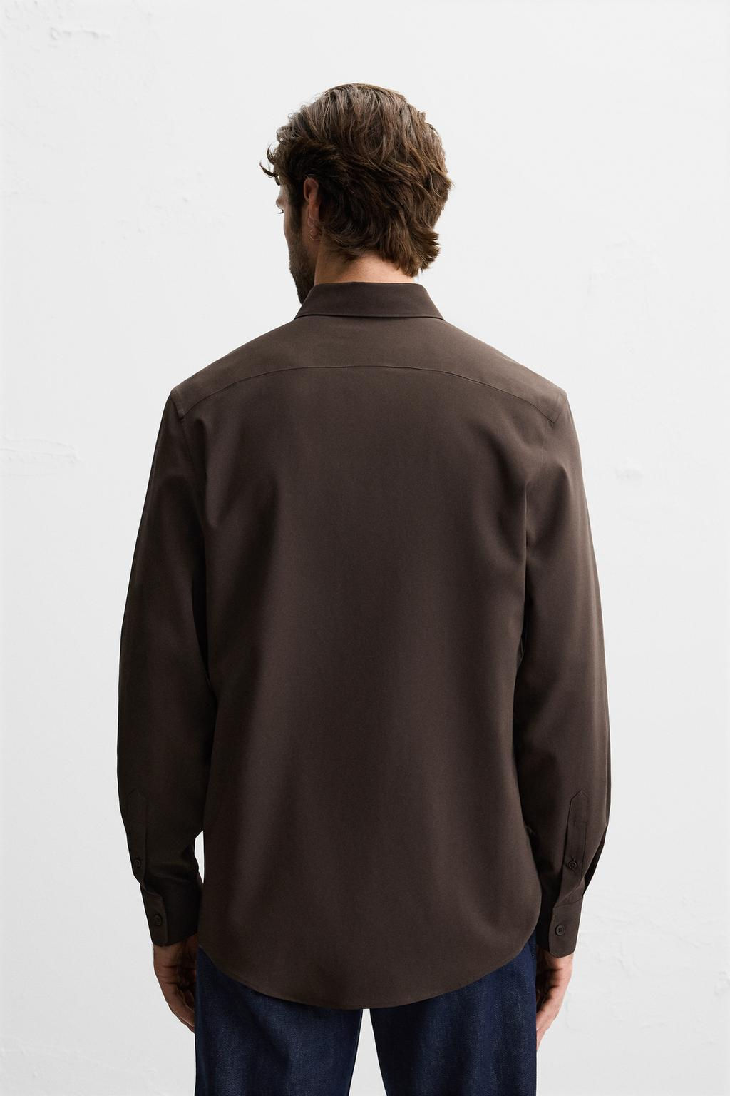 STRETCH SHIRT - Zara фото 25